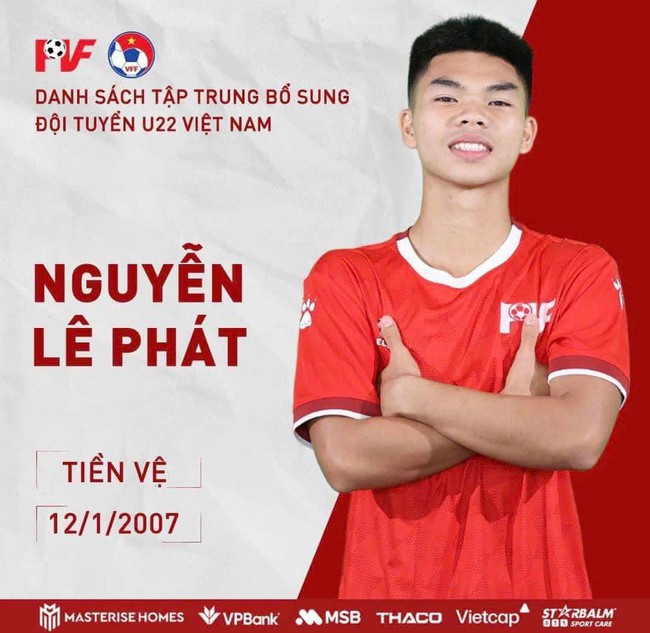 HLV Kim Sang-sik triệu tập "Mbappe Việt Nam" Nguyễn Lê Phát - Ảnh 1.