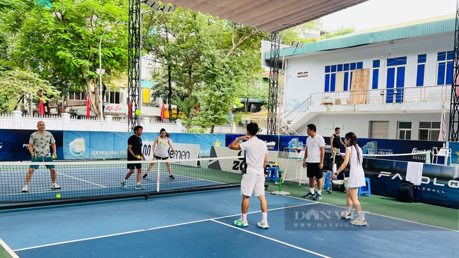 Pickleball có gì hấp dẫn mà nam thanh, nữ tú Hà Thành say mê?- Ảnh 2.