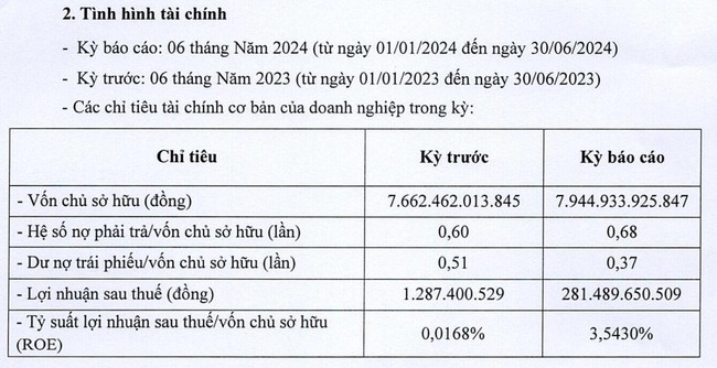 Xuất hiện 1 công ty bất động sản báo lãi cao đột biến, tăng hơn 200 lần - Ảnh 1.