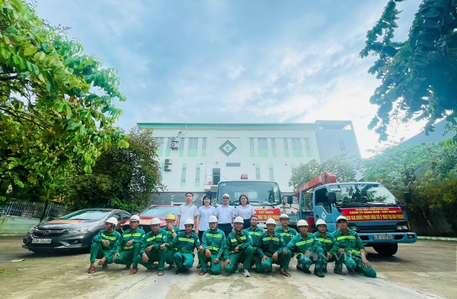 Thêm nhân sự, phương tiện từ Đà Nẵng ra Hà Nội, Hải Phòng hỗ trợ khắc phục hậu quả sau bão Yagi - Ảnh 1.