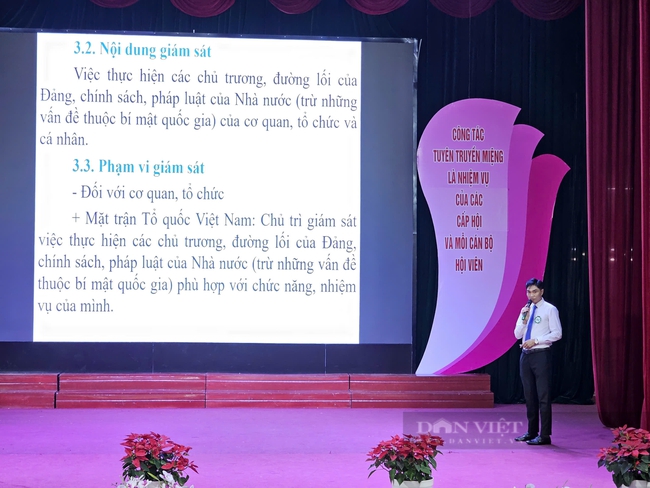 Hội thi "Tuyên truyền viên giỏi" Điện Biên năm 2024   - Ảnh 3.