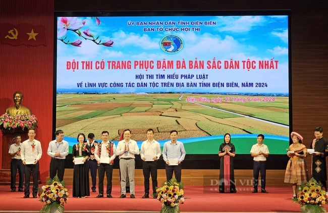 Bế mạc Hội thi tìm hiểu pháp luật về lĩnh vực công tác dân tộc trên địa bàn tỉnh Điện Biên năm 2024   - Ảnh 3.