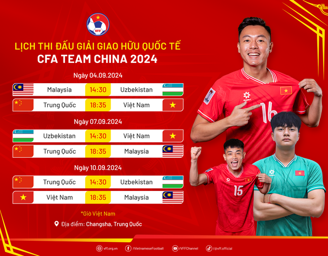 U22 Việt Nam đã có mặt tại Trung Quốc, sẵn sàng cho thử thách tại giải CFA Team China 2024 - Ảnh 5.