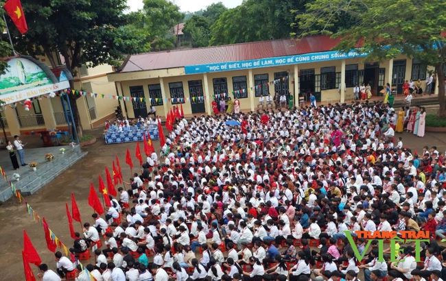 Huyện nghèo Mường Nhé: Phấn đấu hoàn thành tốt các mục tiêu, nhiệm vụ năm học mới   - Ảnh 2.