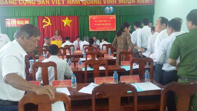 Phó phòng Tài nguyên và Môi trường huyện thay Chủ tịch xã bị kỷ luật do đánh vợ- Ảnh 1.