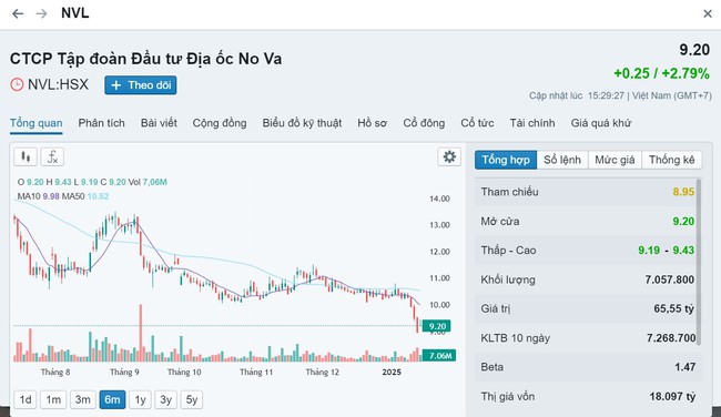 Novaland "lội ngược dòng", cổ phiếu bất động sản phủ xanh- Ảnh 1.