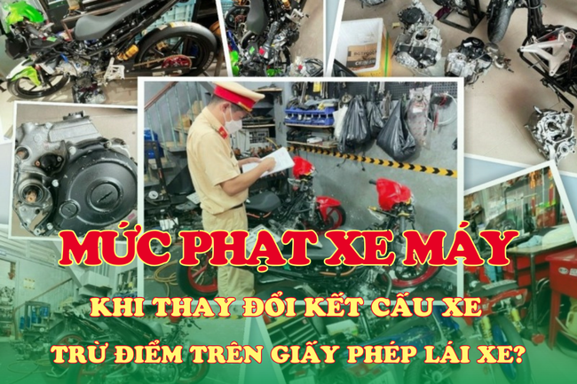 "Độ chế" xe máy có thể bị phạt tiền lên tới 12 triệu đồng- Ảnh 2.