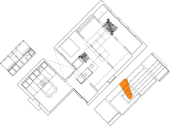 Căn Penthouse với thiết kế cổng vòm kết hợp sử dụng gương nới rộng không gian- Ảnh 20.