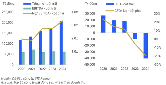 VIS Rating: Khả năng trả nợ vay của ngành bất động sản yếu - Ảnh 2.