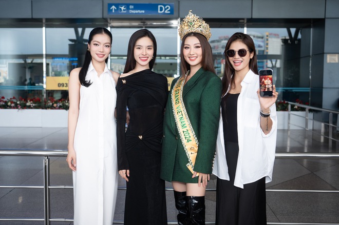 Hoa hậu Quế Anh đến Campuchia thi Miss Grand International 2024, nhận "tin vui" đầu tiên gây ngỡ ngàng - Ảnh 3.