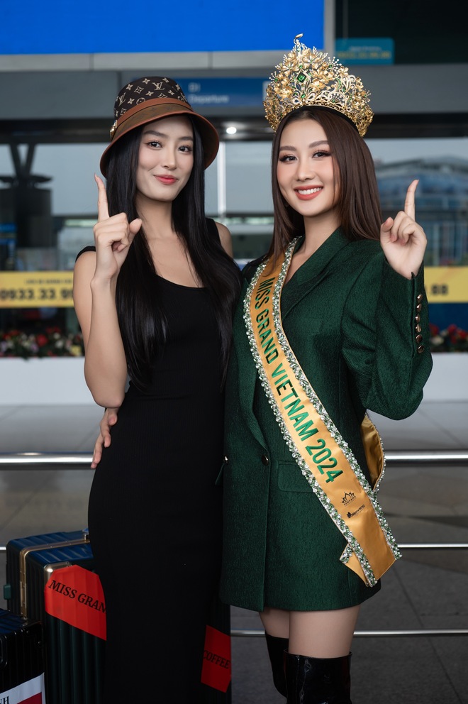 Hoa hậu Quế Anh đến Campuchia thi Miss Grand International 2024, nhận "tin vui" đầu tiên gây ngỡ ngàng - Ảnh 4.