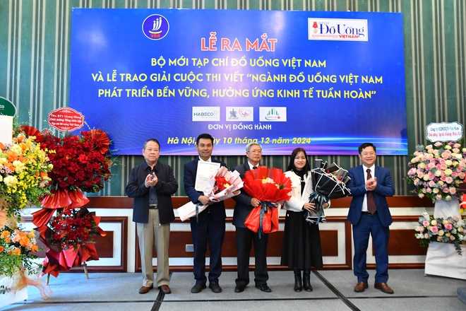 Trao giải cuộc thi Ngành đồ uống Việt Nam hưởng ứng kinh tế tuần hoàn- Ảnh 3.