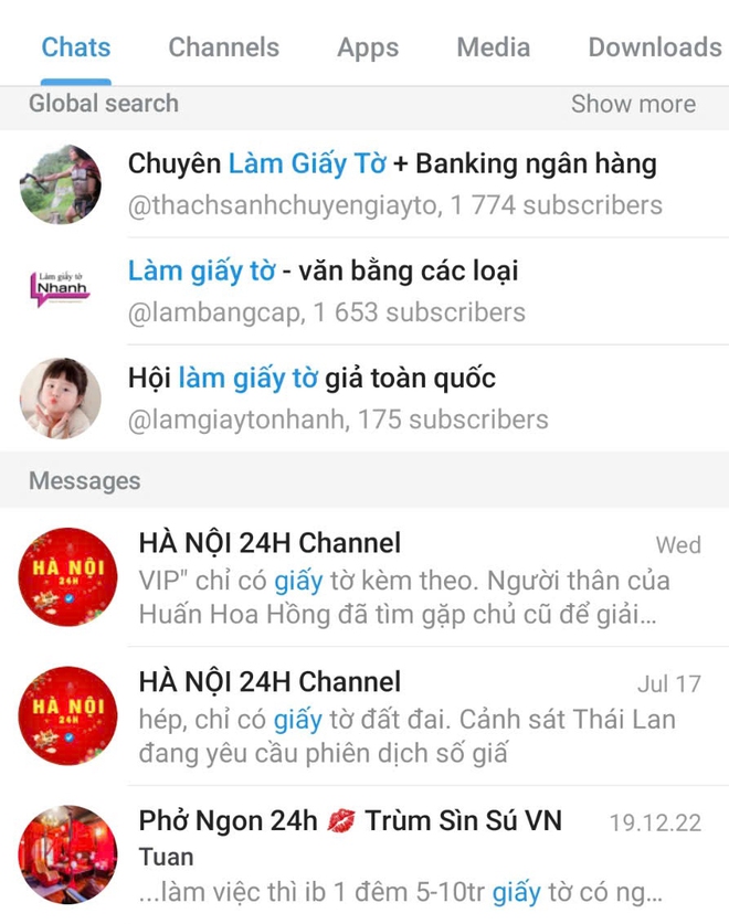 Mọi hoạt động vi phạm pháp luật đều có trên Telegram - Ảnh 3.