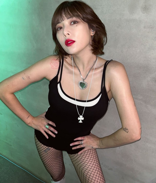 HyunA "ngầm" lên tiếng về tin đồn mang thai- Ảnh 2.