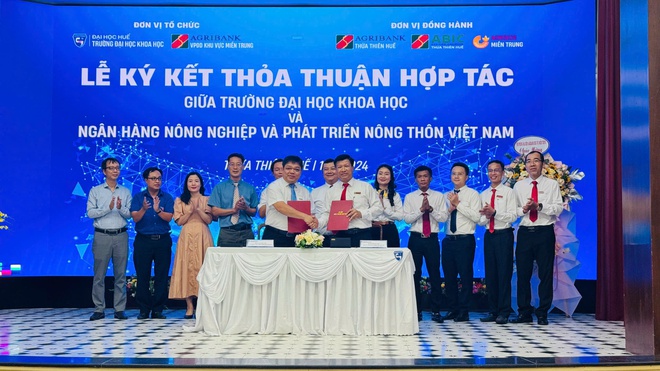 Agribank khu vực miền Trung và Trường Đại học Khoa học - Đại học Huế ký kết hợp tác toàn diện- Ảnh 7.