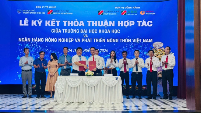 Agribank khu vực miền Trung và Trường Đại học Khoa học - Đại học Huế ký kết hợp tác toàn diện- Ảnh 8.