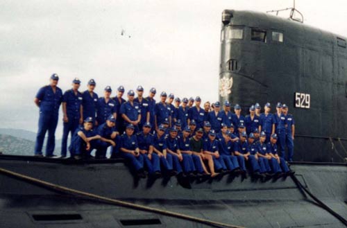 Tàu ngầm tấn công Kilo của Hải quân Nga tại Cam Ranh cuối những năm 1990