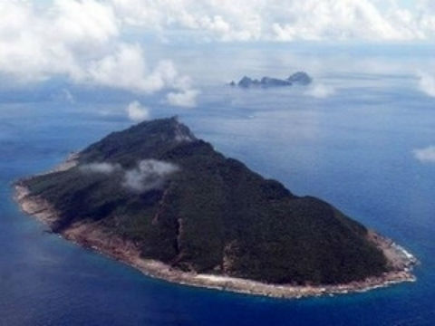 Quần đảo tranh chấp mà Nhật Bản gọi là Senkaku còn Trung Quốc gọi là Điếu Ngư. (Nguồn ảnh: TTXVN)