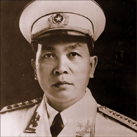 Chân dung cố Đại tướng Võ Nguyên Giáp - người anh hùng của dân tộc Việt Nam.