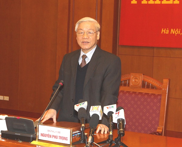 Tổng bí thư Đảng Cộng sản Việt Nam Nguyễn Phú Trọng (Nguồn: TTXVN)