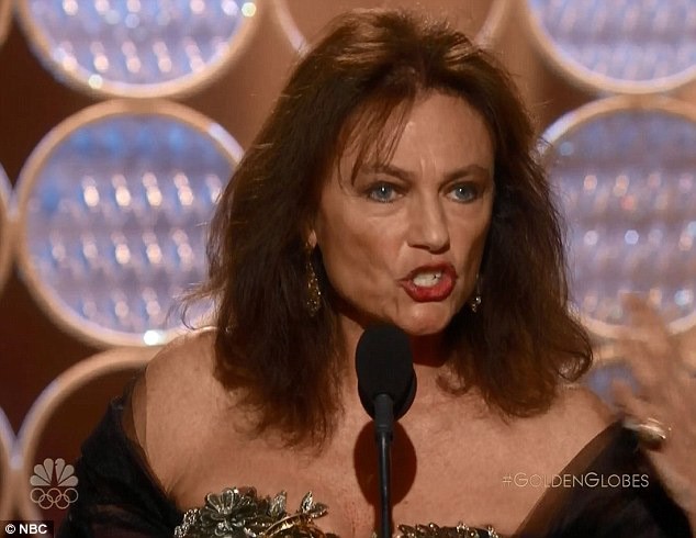 Nữ diễn viên Jacqueline Bissett gây sốc khi liên tục cảm ơn kèm chửi thề trong bài phát biểu khi nhận giải thưởng Nữ diễn viên phụ xuất sắc nhất.
