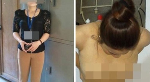 Giáo viên bị tung ảnh sex đã quá đau khổ - Ảnh: Anh Đan chụp lại màn hình facebook