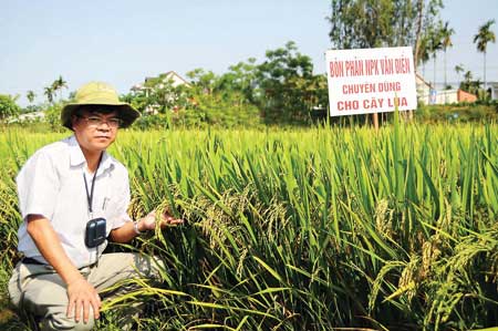   Ông Hoàng Văn Tại - Tổng Giám đốc Công ty CP Phân lân nung chảy Văn Điển.