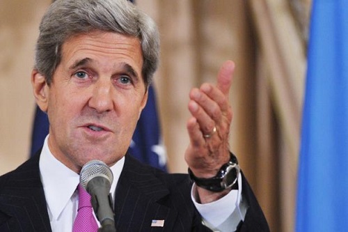 Ngoại trưởng Mỹ John Kerry. Ảnh: AFP.