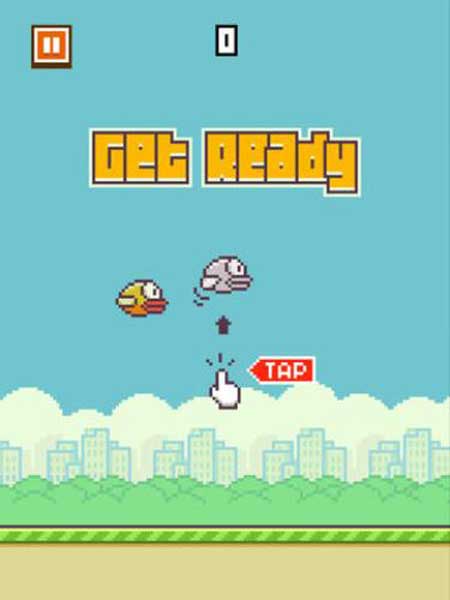 Trò chơi Flappy Bird đang gây sốt giới chơi game trên thế giới.