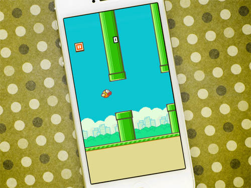 Flappy Bird - hiện tượng di động đầu năm 2014. Ảnh: iMore.