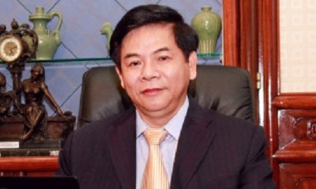 Cựu phó chủ tịch HĐQT ngân hàng ACB Phạm Trung Cang. Ảnh: Tiền Phong.