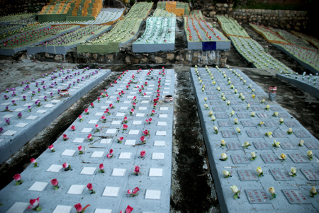 Nghĩa trang Đông Nhi, nơi anh phúc đã tự tay chôn cất 10.005 hài nhi bị vứt bỏ.   