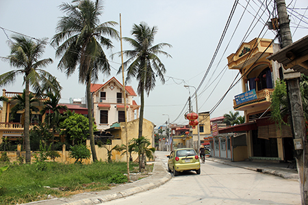 Một góc khu Nhân Đào hôm nay.