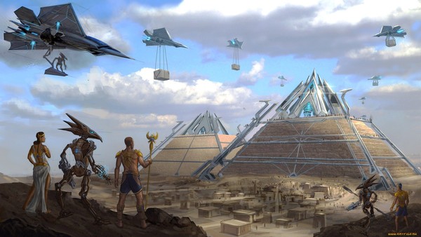 Người ngoài hành tinh đã ghé thăm Ai Cập?