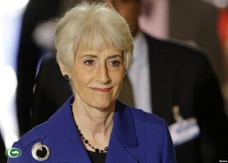 Thứ trưởng Wendy Sherman. 