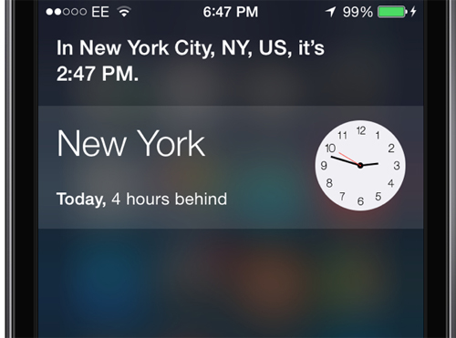 Tùy từng ngôn ngữ, Siri sẽ có cách nói tự nhiên, phù hợp và dễ hiểu hơn thay vì giọng nói 