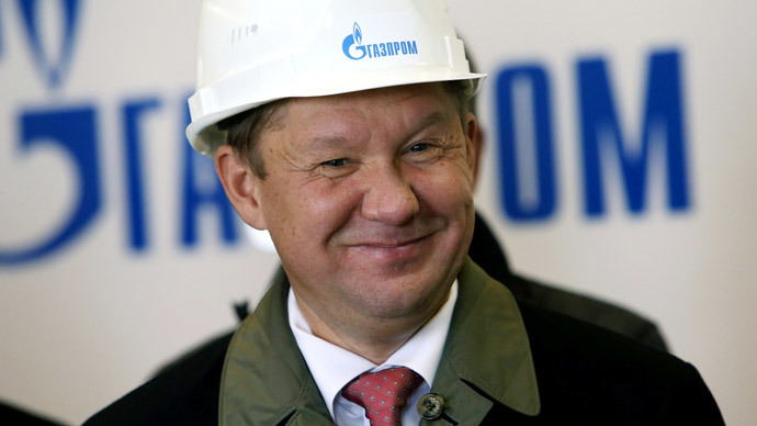 Alexei Miller, chủ Công ty năng lượng Gazprom (Nguồn: RIA)
