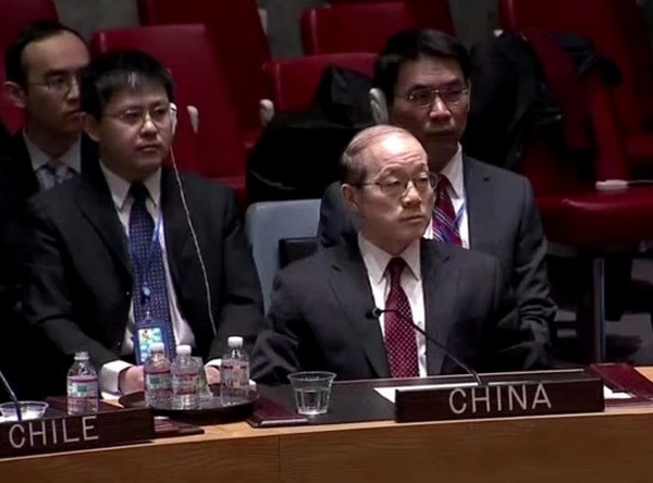 Đại diện thường trực của Trung Quốc tại Liên hợp quốc Lưu Kết Nhất. (Nguồn: RT)