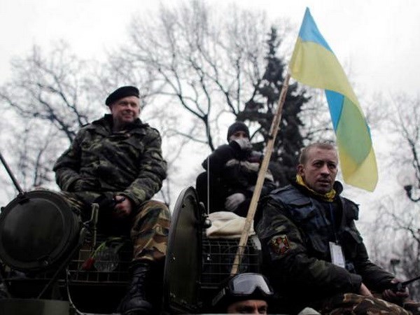 Quân đội Ukraine. (Ảnh: AP)