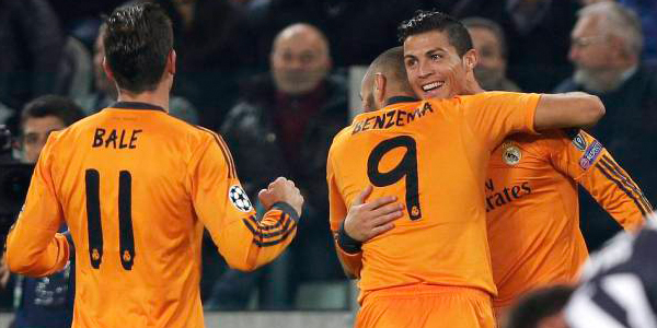 “Tam pháo” Ronaldo – Benzema – Bale của Real Madrid.