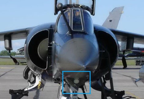 Hệ thống ngắm bắn Thomson-CSF TMV 630 trên Mirage F1.
