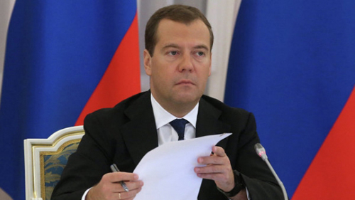 Thủ tướng Nga Dmitry Medvedev (Ảnh: AFP)