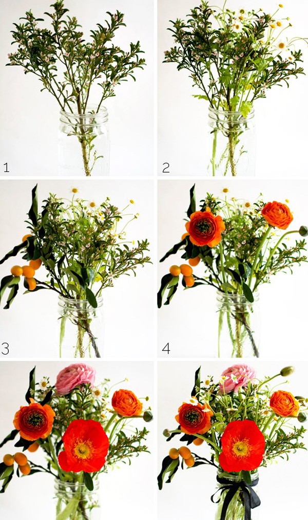 3 cách cắm hoa đẹp trang trí nhà mình đón 8.3