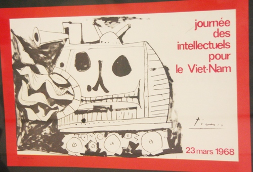 Bức tranh của Picasso phản đối chiến tranh tại Việt Nam