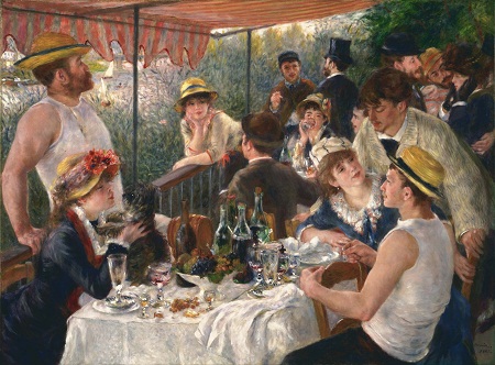 Bức “Tiệc trưa trên du thuyền” (Pierre-Auguste Renoir, 1880-1881)