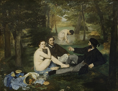 Bức “Bữa trưa trên bãi cỏ” (Édouard Manet - 1863)