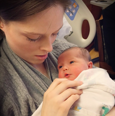 Coco Rocha Baby Born