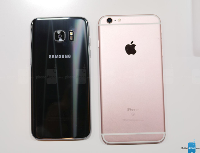 so sanh galaxy s7 edge vs iphone 6s plus: cham tran nay lua hinh anh 8