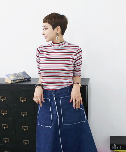 Cách phối đồ cho nữ tóc ngắn chuẩn style nữ tính Hàn Quốc