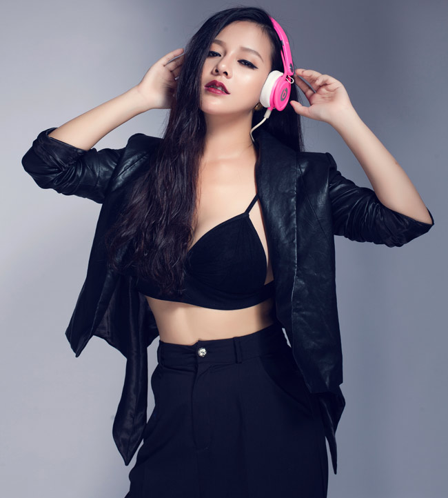 dj xinh dep ha thanh tung bi nham la 